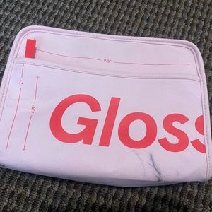 Glossier makeup bag